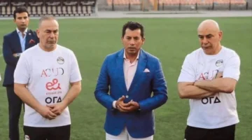 رسالة شكر.. حسام حسن يثمن جهود أشرف صبحي في الوزارة